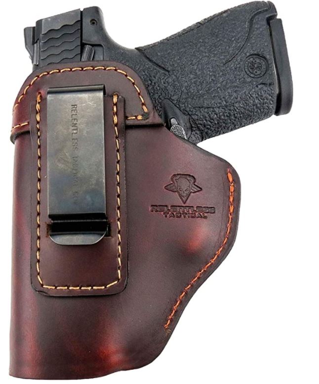 Leather holster example