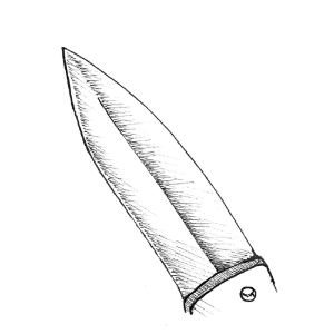 Example Illustration of a Dagger Blade