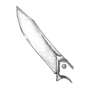 Example Illustration of a Trailing Point Blade