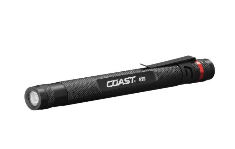 coast g20 flashlight penlight