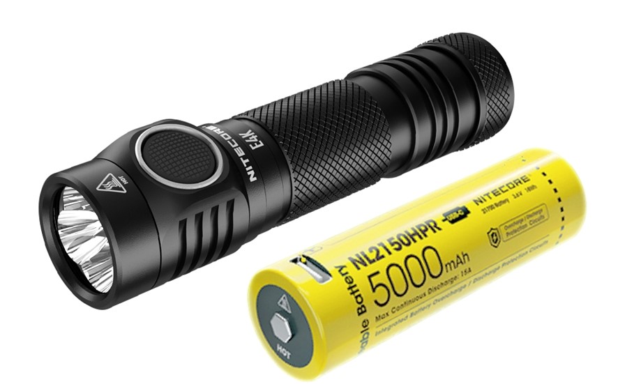 nitecore e4k 7 best edc flashlights