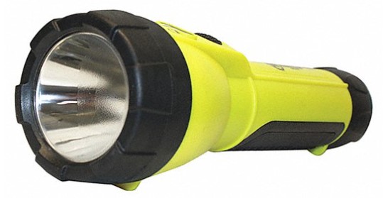 plastic flashlight