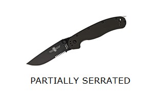 example of partially serrated knife
