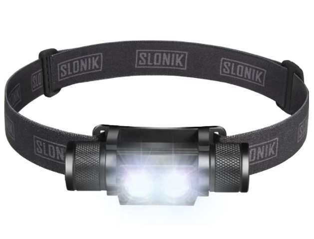 slonik 1000 lumen rechargeable headlamp