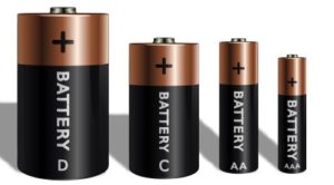 standard flashlight batteries