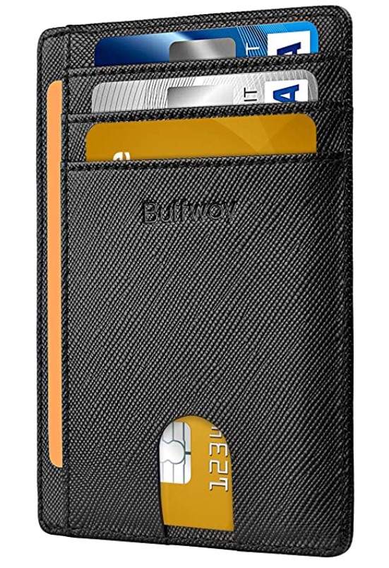 Buffway Slim Minimalist Wallet