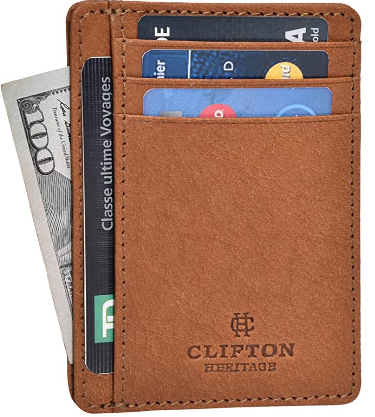 Clifton Heritage Minimalist EDC Wallet For Men