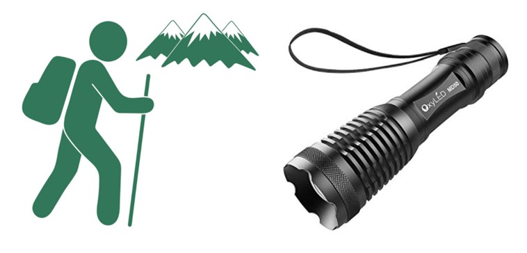 best edc flashlights for hiking