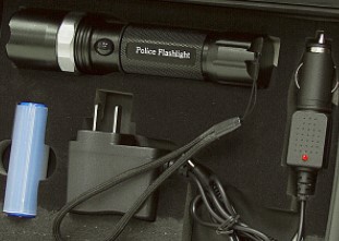 edc flashlight charging what type of flashlight do police use