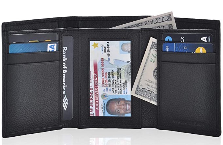 estalon slim trifold edc wallet