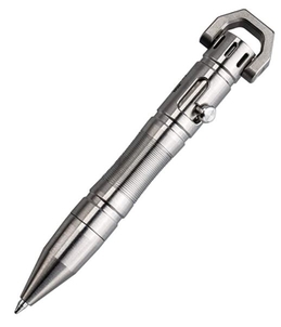 Bolt action tactical keychain pen