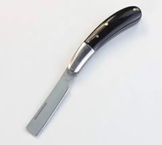 Straight Edge Razor Pocket Knife