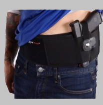 concealed carrier belly band holster