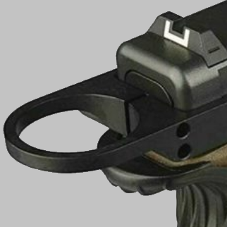 Rack assist charging handle for concealed carry