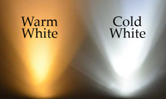 Warm vs Cold White Light