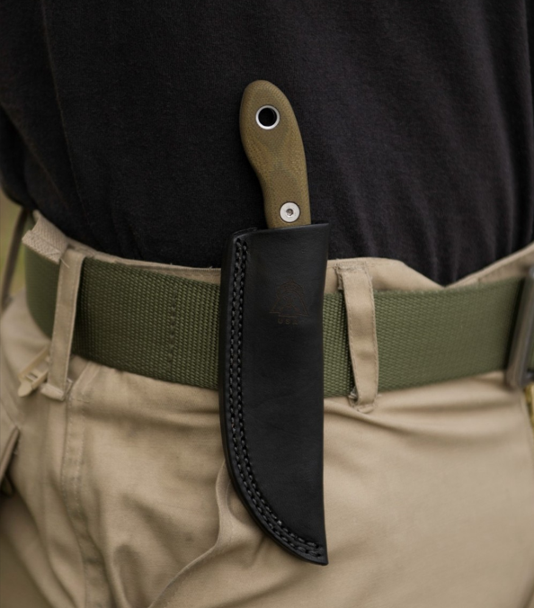 Waistband IWB OWB sheath fixed blade knife carry