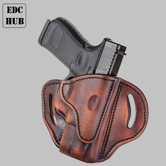 Leather optic compatible owb holster