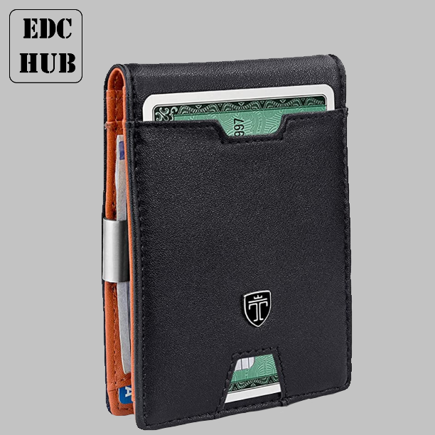 Mens everyday leather wallet