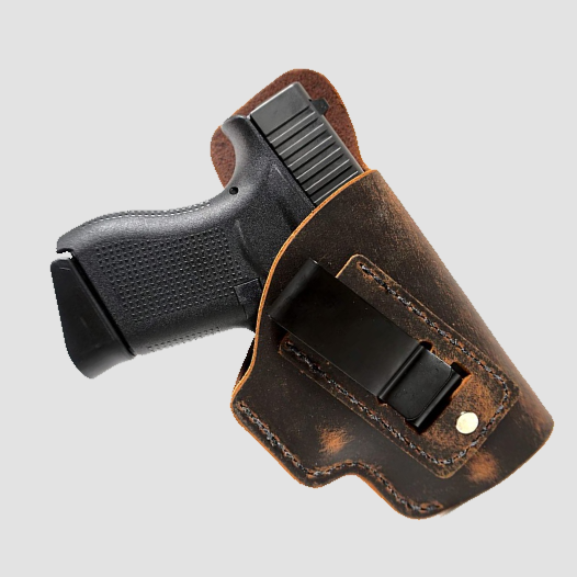 Glock 42 leather iwb holster