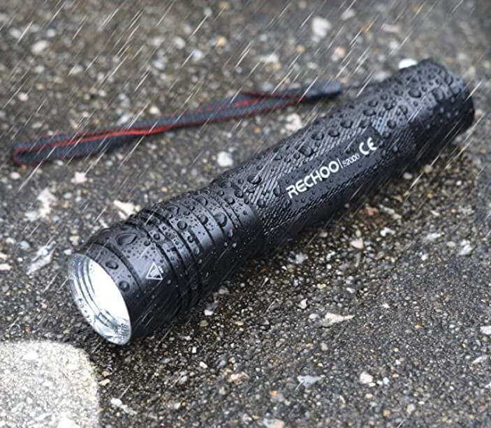 rechoo 2000 lumen tactical flashlight