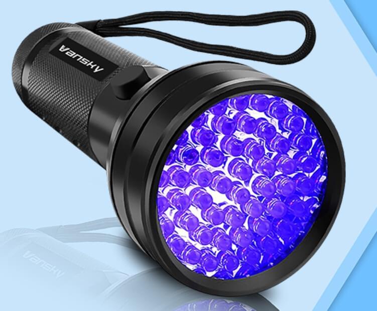 Large uv light flashlight for nails