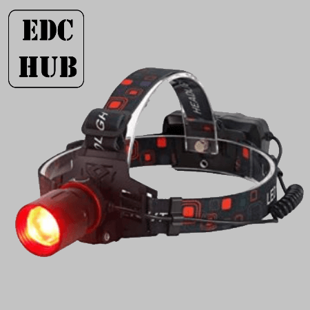 Bright Red Headlamp for pilots