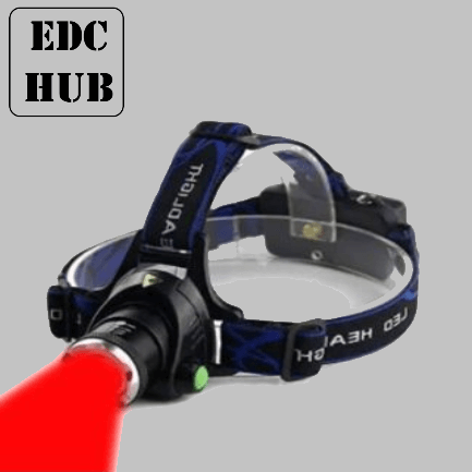 Green Light Headlamp for Pilots