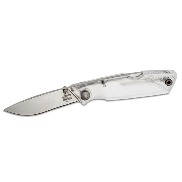 wraithe ice clear handle pocket knife