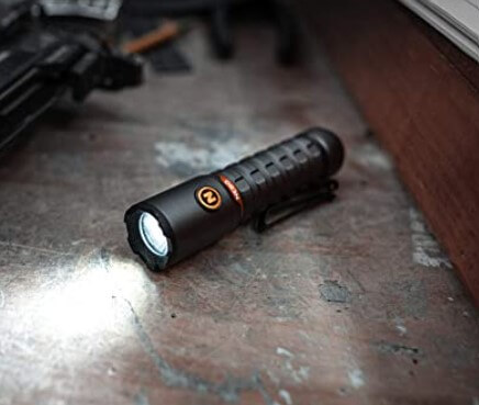 nebo redline minimalistic flashlight