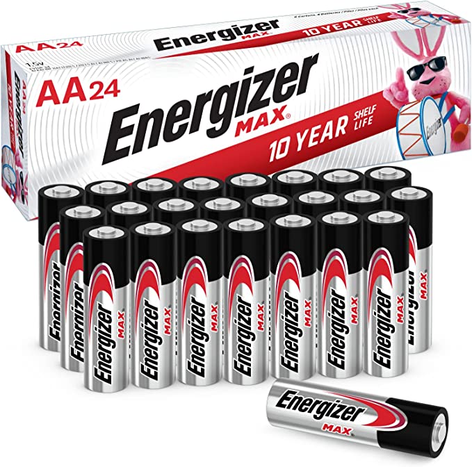 Energizer max batteries for flashlights and pistol lights