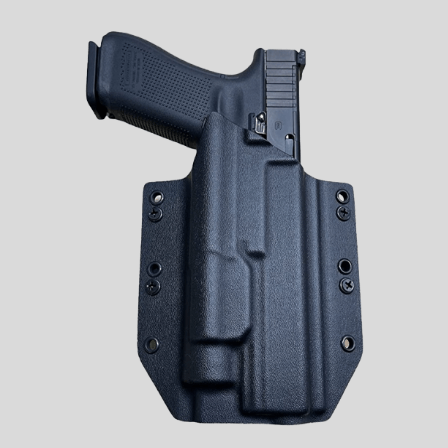 Black Kydex OWB Light Bearing Holster for Glock 41