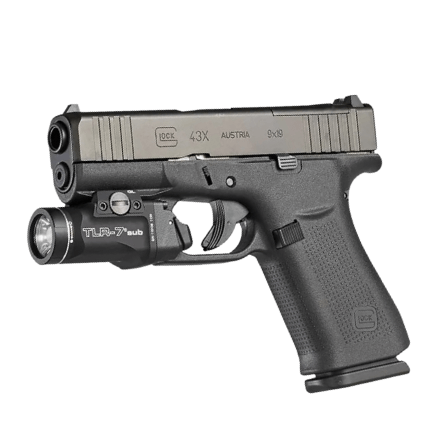 tlr7sub pistol light for glock 43x