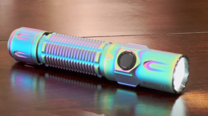 olight warrior 3 candela and lumens