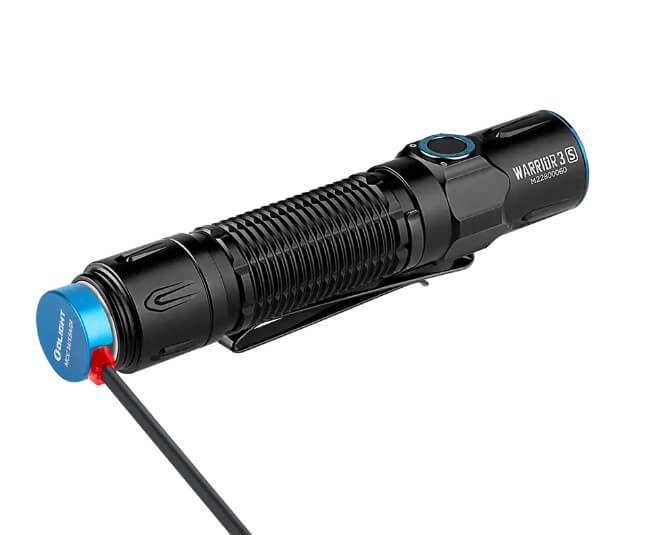 Olight warrior 3 magnetic charging cable performance