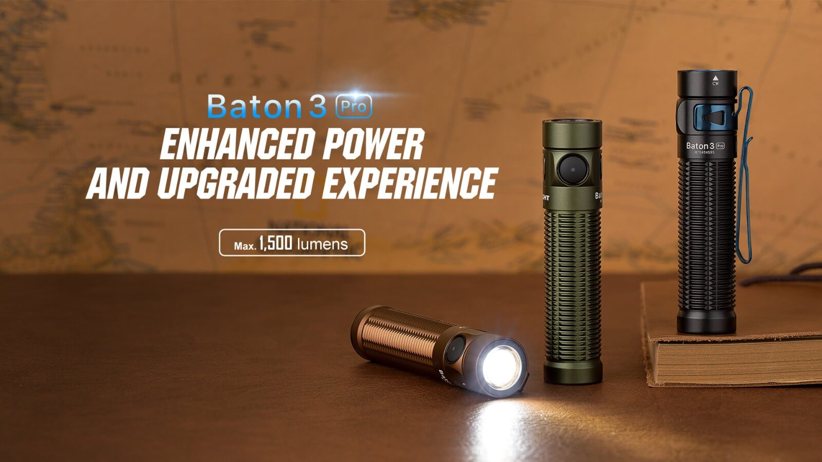 Olight Baton Pro flashlight sale