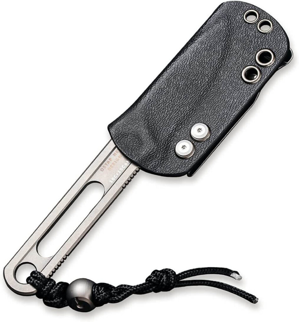 fixed blade knife with kydex sheath